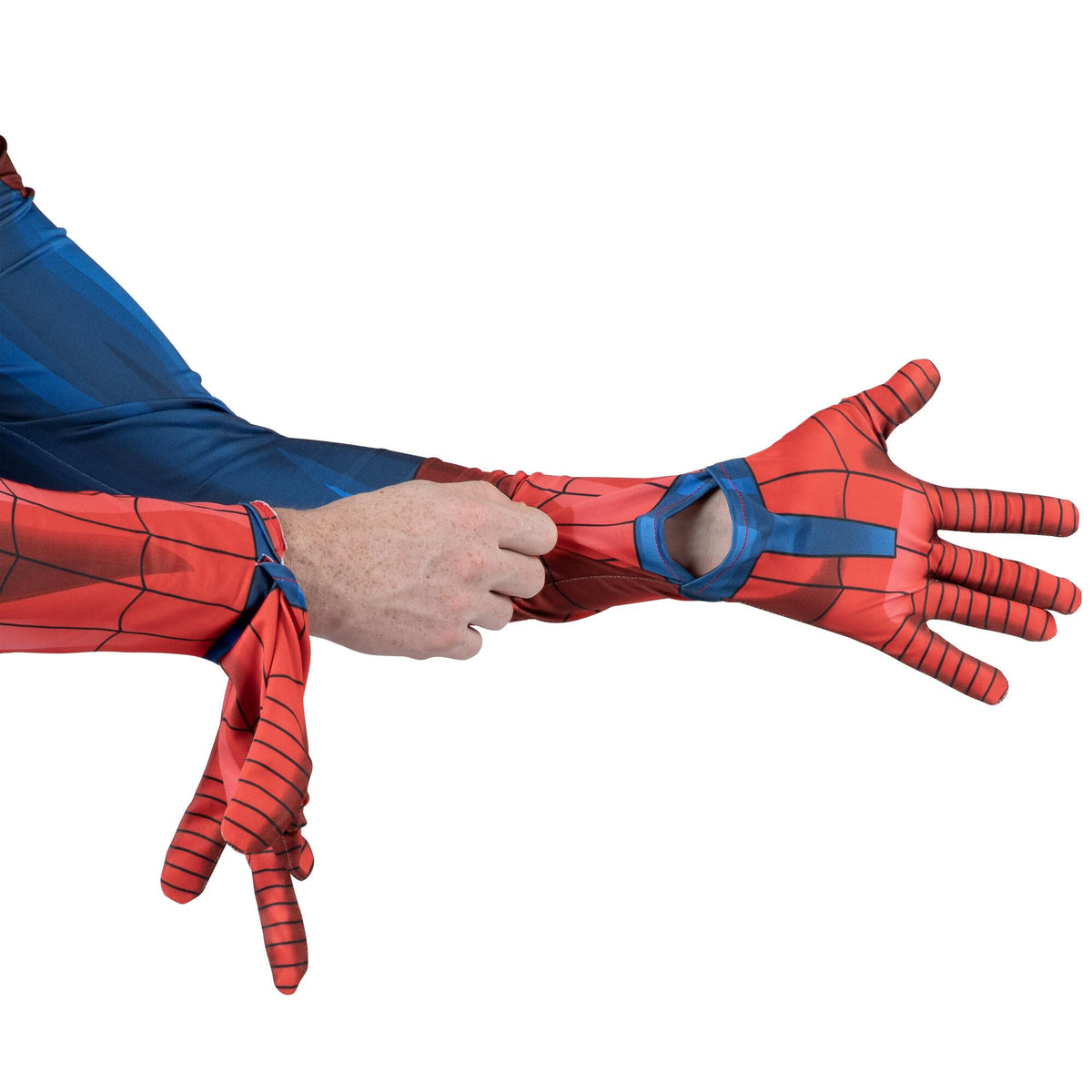 Marvel Spider-Man Adult Deluxe Zentai Costume, L