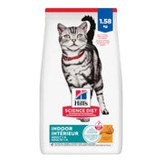 Hill's Science Diet Adult Indoor Dry Cat Food, Chicken, 1.58 kg