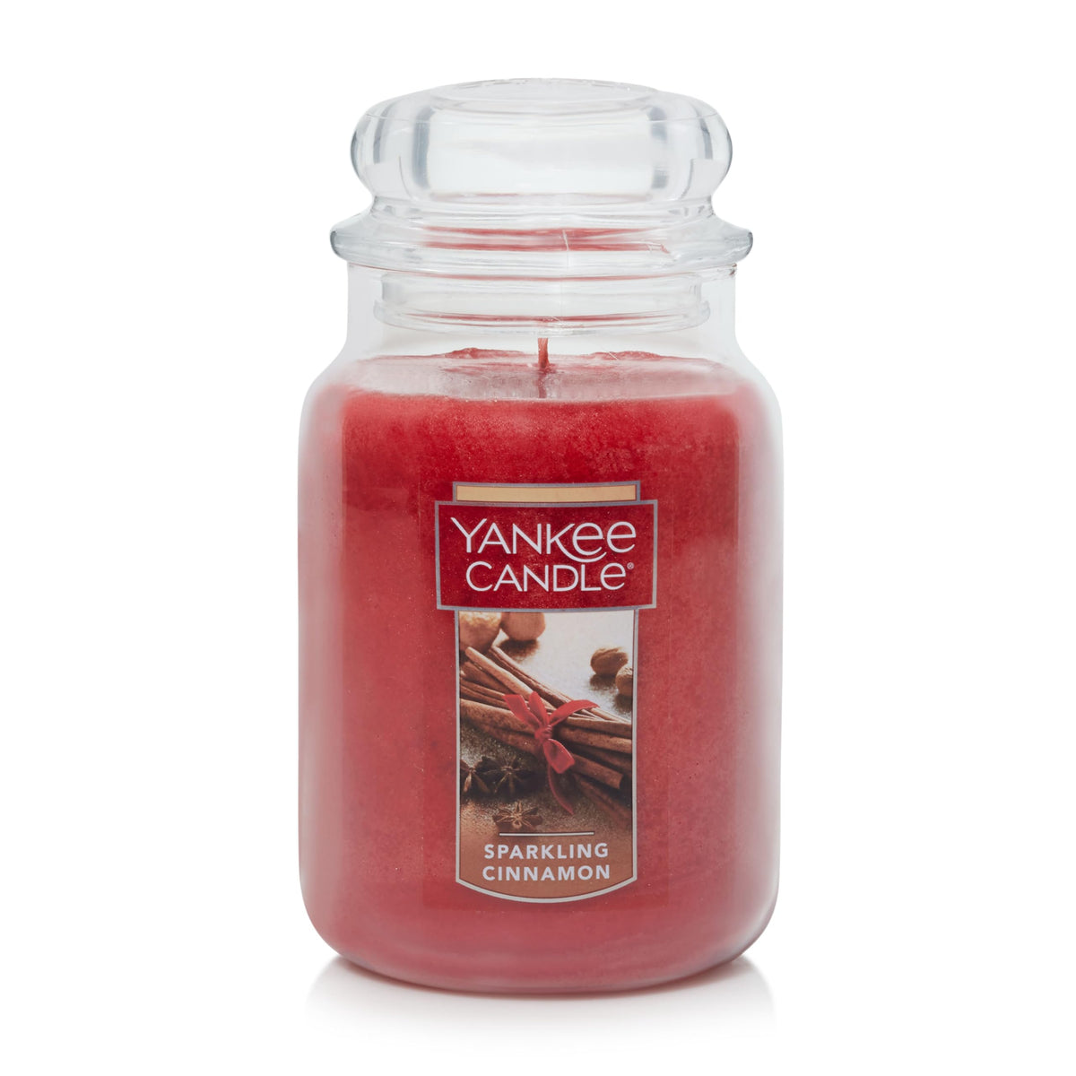 Yankee Candle Original Large Jar Candle, Sparkling Cinnamon, 22 oz