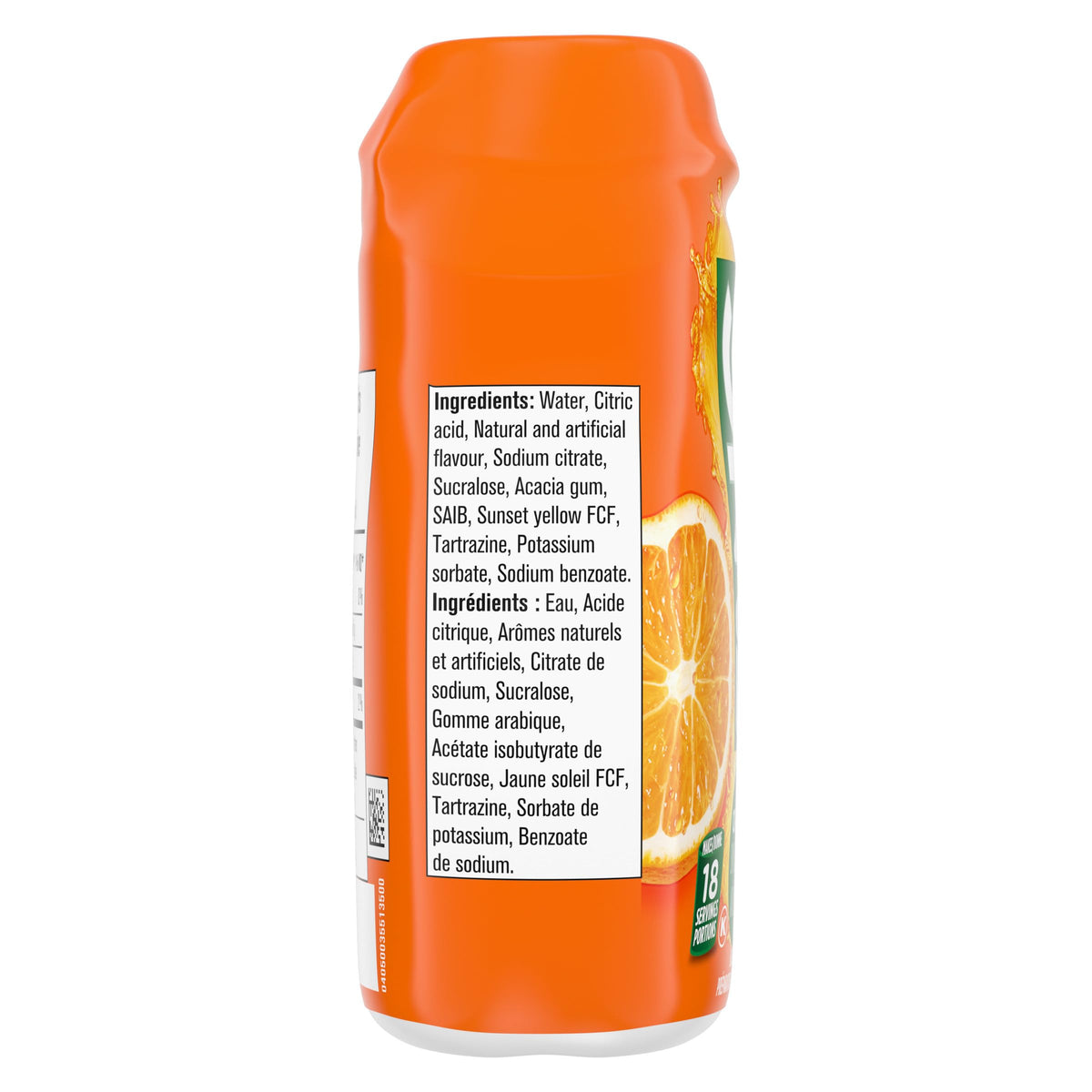 Tang Orange Liquid Drink Mix, 48 mL, 12 Pack