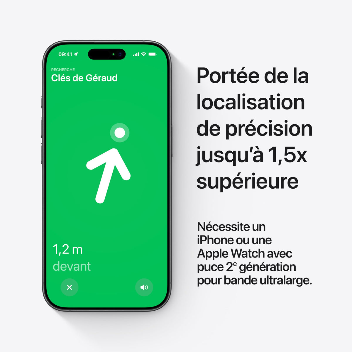 Apple AirTag, 1 Pack, 2nd Generation