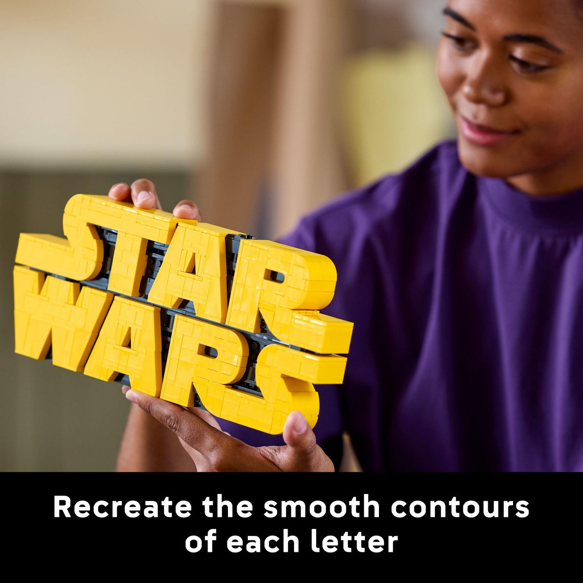 LEGO Star Wars Brick-Built Star Wars Logo, 75407