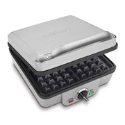 Cuisinart Belgian Waffle Maker with Pancake Plate, Silver, WAF-350C