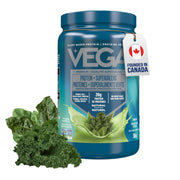 Vega Protein + Supergreens Plant Protein Powder, Natural, 586g