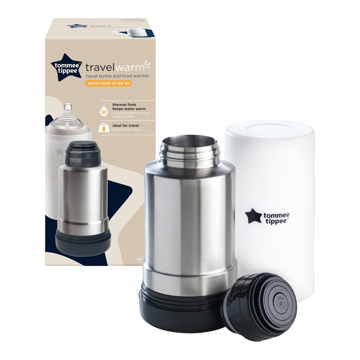 Tommee Tippee Travel Bottle Warmer, Portable