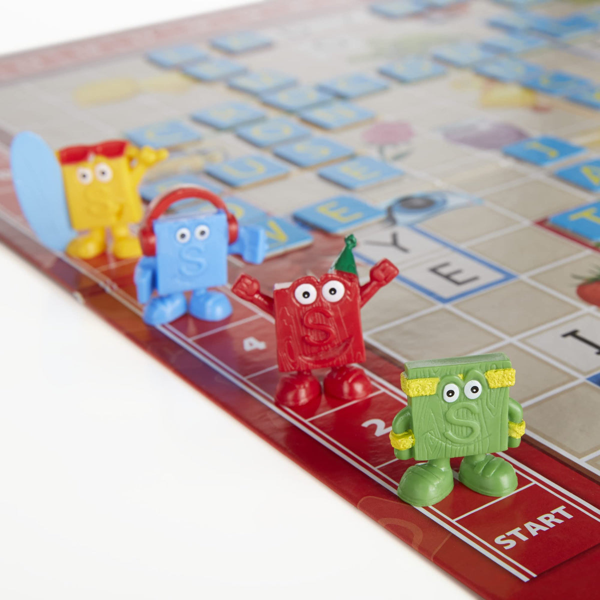 Hasbro Gaming Scrabble Junior Board Game, 2-4 Players, Ages 5+