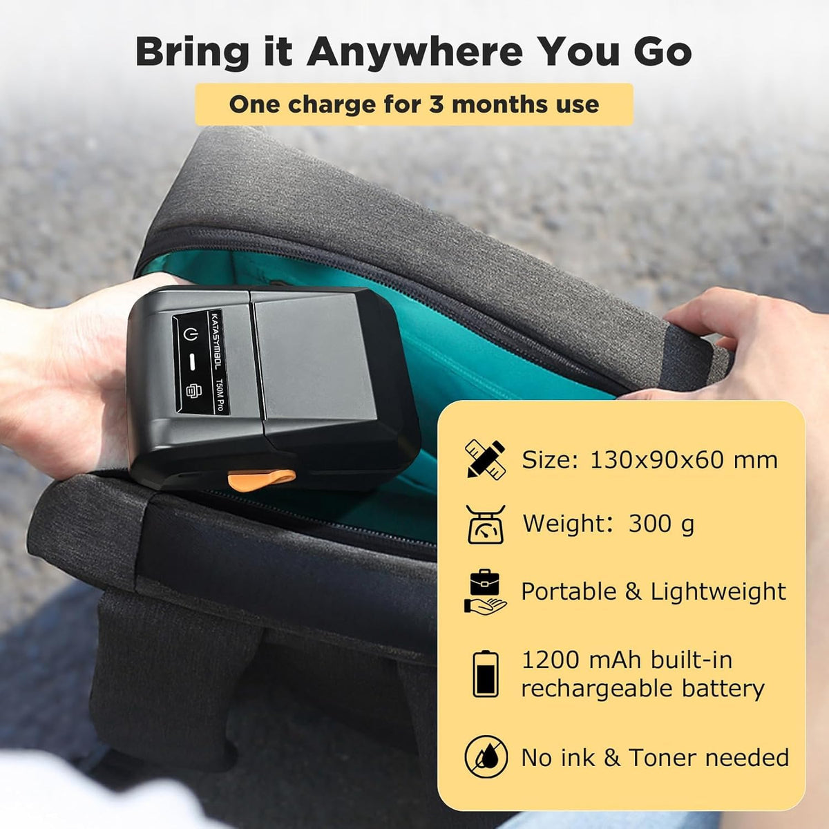 SUPVAN T50M Pro Bluetooth Label Maker with Tape
