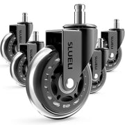 Replacement Office Chair Caster Wheels, 3 Inch, Set of 5