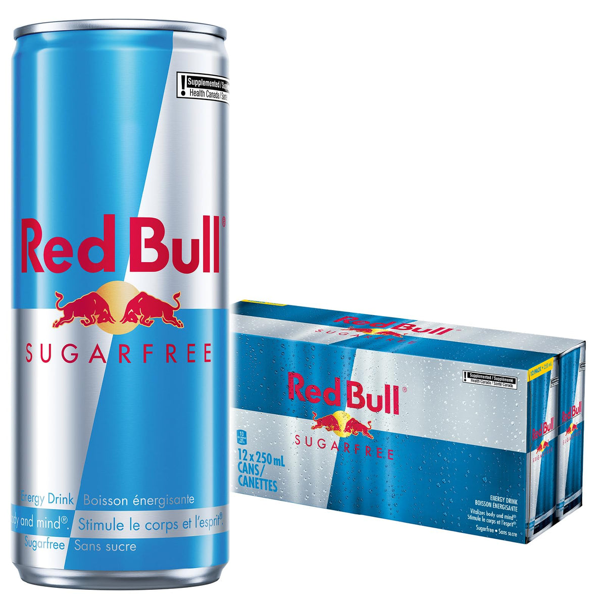 Red Bull Sugar Free Energy Drink, 250ml, 12 Pack