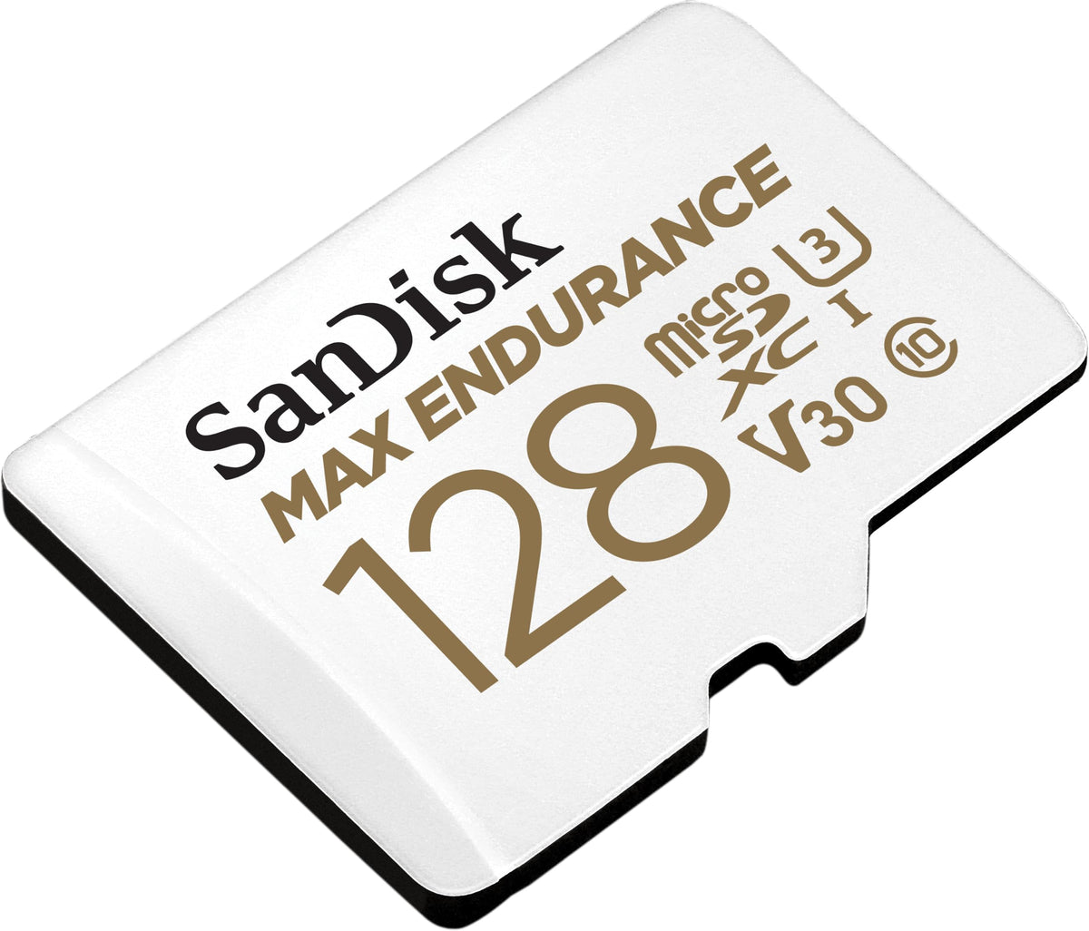 SanDisk 128GB MAX Endurance microSDXC Card with Adapter, SDSQQVR-128G