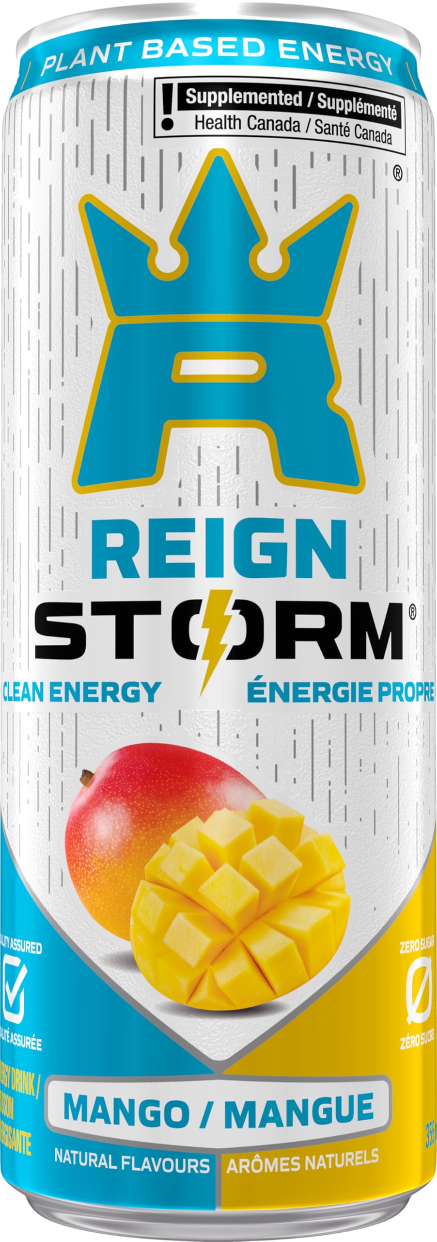 Reign Storm Energy Drink, Mango, 12 x 355 ml