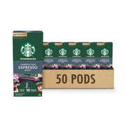 Starbucks by Nespresso Espresso Roast Capsules, 275 g, 5 Boxes