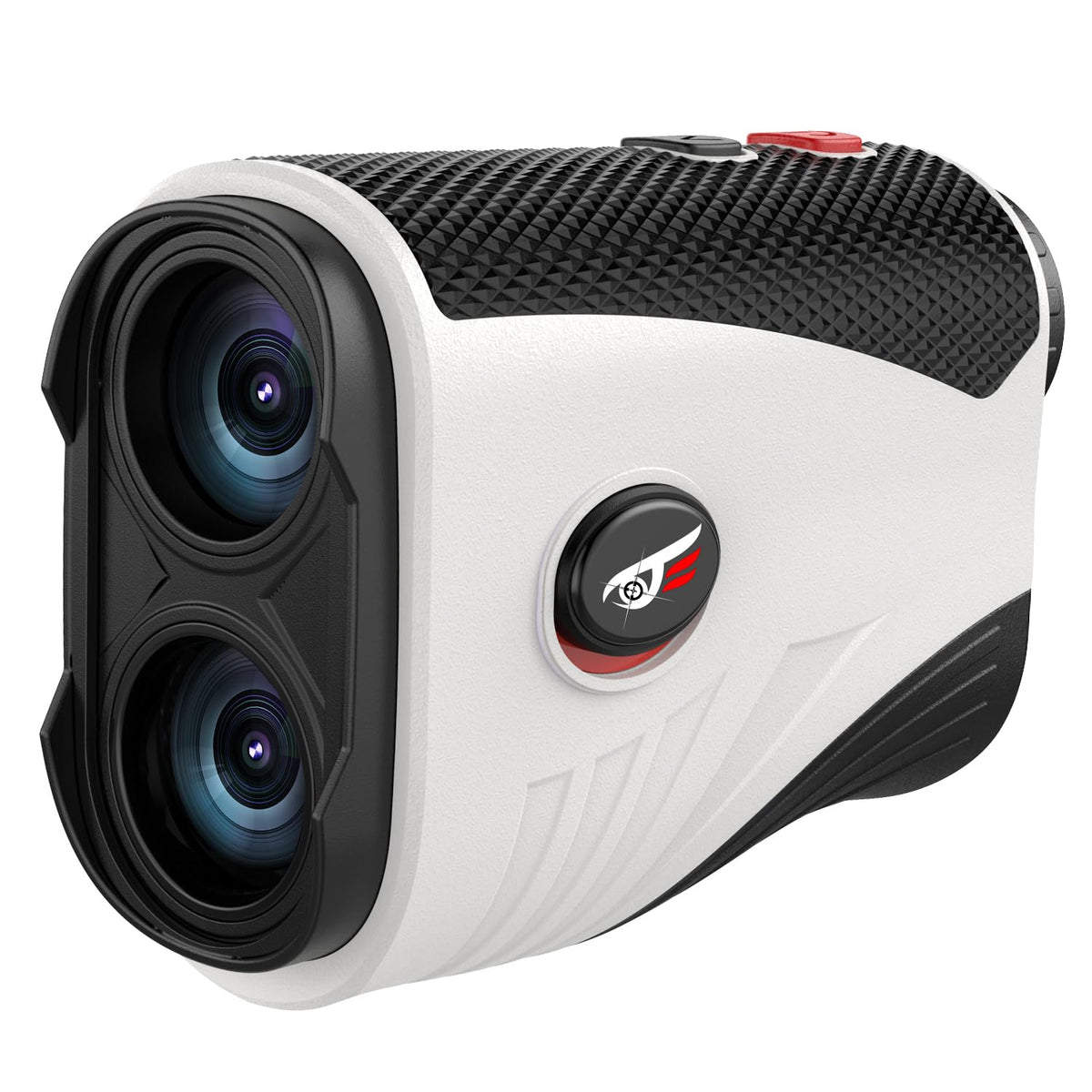 VyKure 1200 Yard Golf Rangefinder with Slope, White