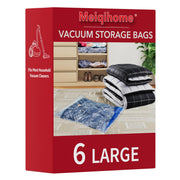 MEIQIHOME Large Vacuum Storage Bags, 32 x 24 in, 6 Pack
