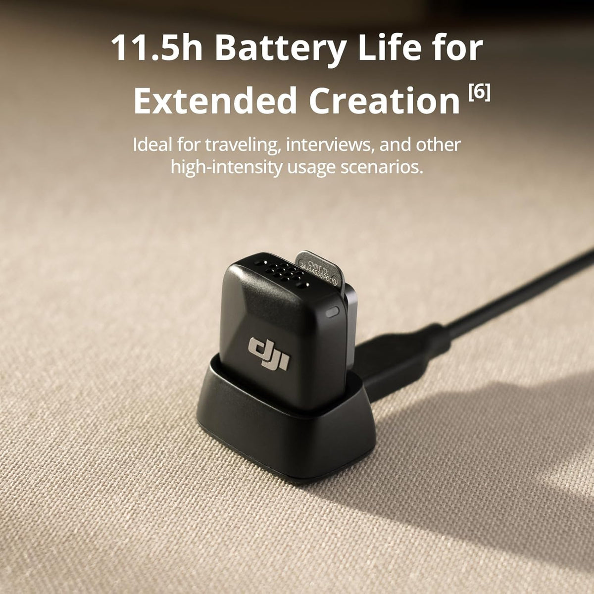 DJI Mic Mini Wireless Microphone, 2 TX + 1 Mobile RX