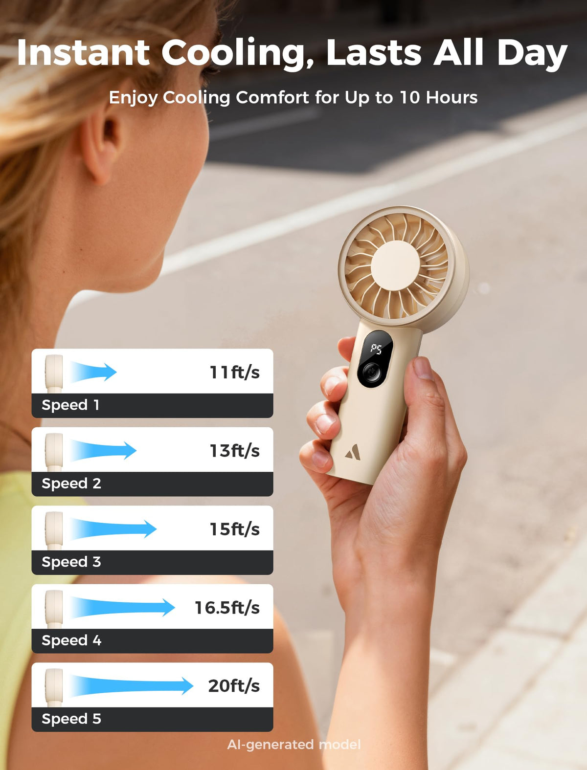 Aecooly Mighty Portable Fan