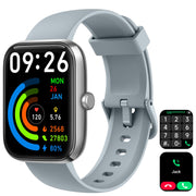 VRPEFIT 1.83-Inch Smart Watch with Calling and Alexa, Cobalt Blue