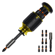 Klein Tools 32308 8-in-1 Impact Rated Stubby Multi-Bit Screwdriver