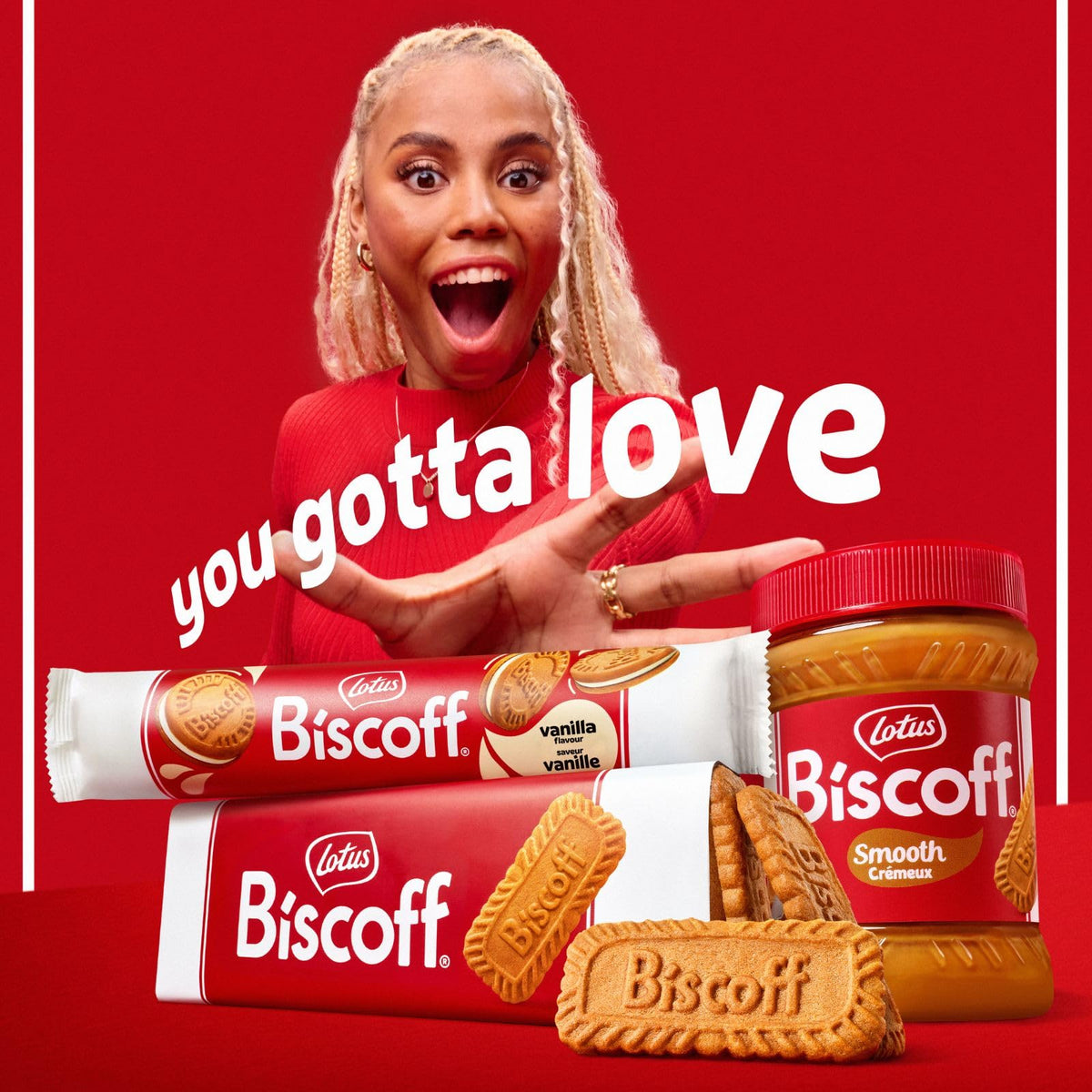 Lotus Biscoff Sweet Spread Topping, 1 L