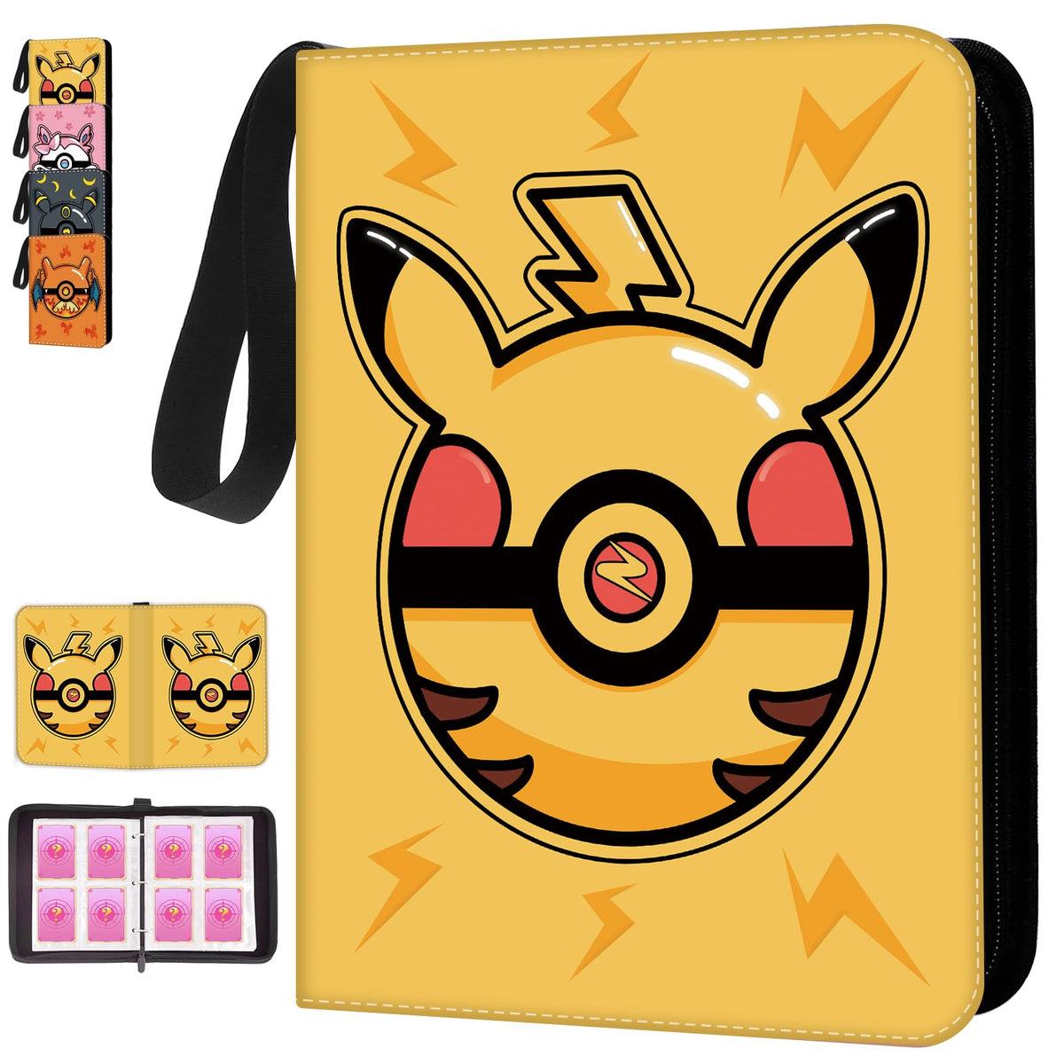 Trading Card Binder, 400 Pocket Cards Holder