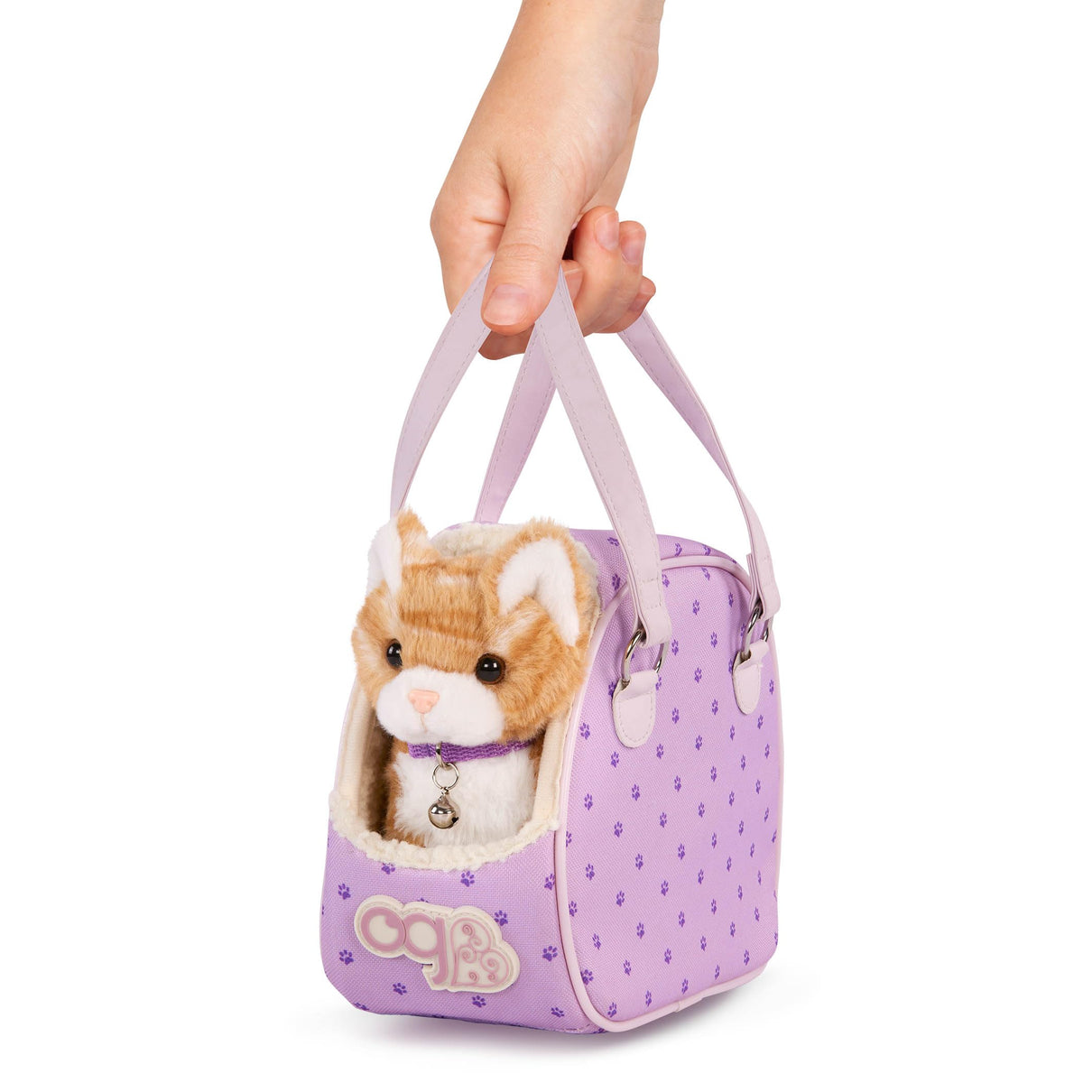 Our Generation Hop in Cat Carrier Doll Playset, Plush