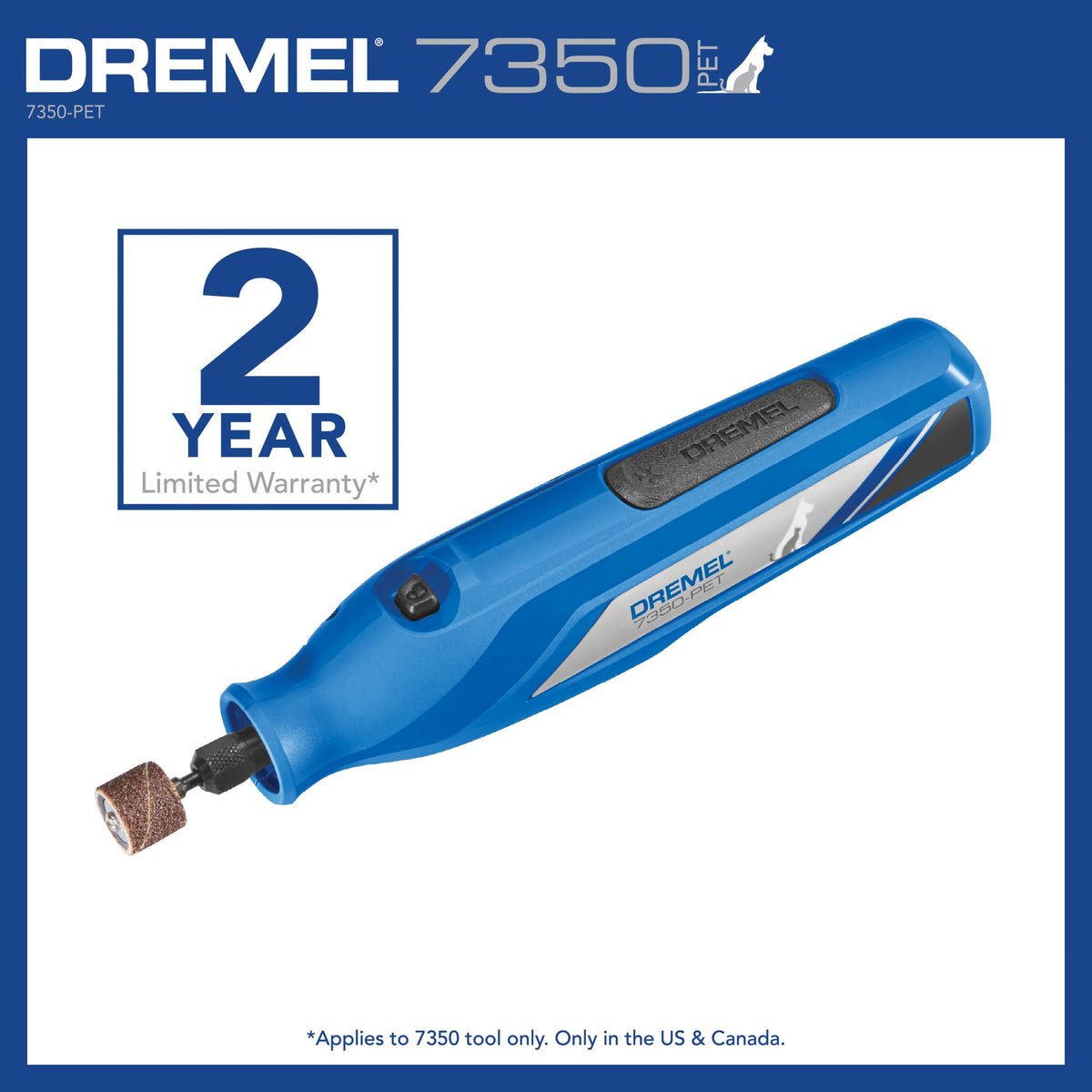 Dremel 7350-PET 4V Pet & Dog Nail Grinder Kit
