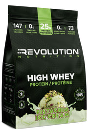 Revolution Nutrition High Whey Protein, Pistachio Ice Cream, 2.7 kg