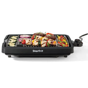 Starfrit The Rock Indoor Smokeless Electric BBQ Grill, 10 x 16 inch