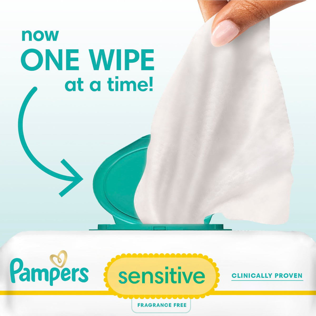 Pampers Sensitive Baby Wipes, 12 Pop-Top Packs, 1,008 Count