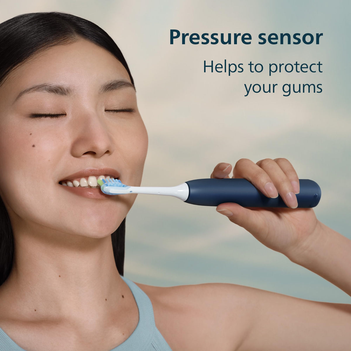 Philips Sonicare 5950 Rechargeable Electric Toothbrush, Blue, 2 Heads