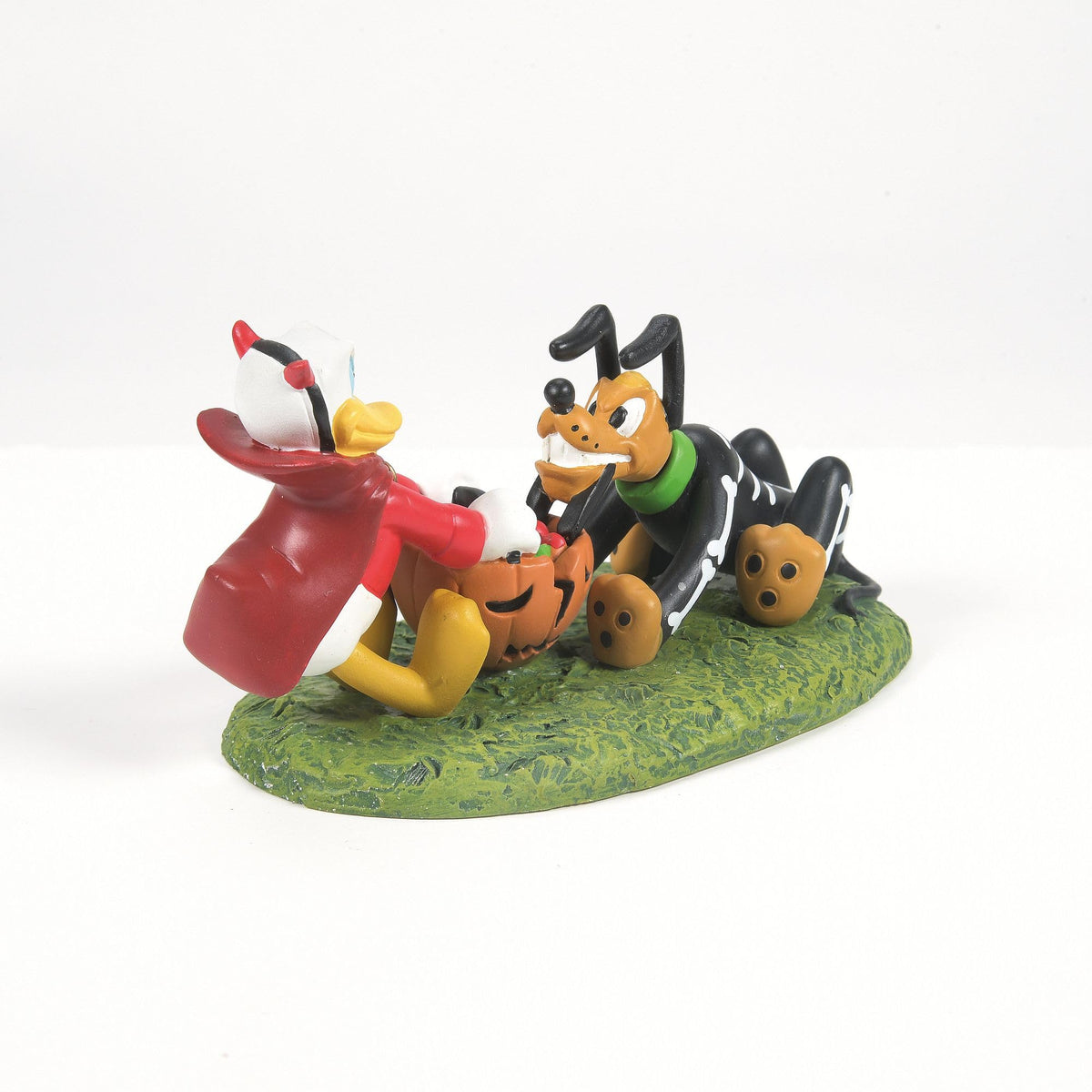 Department 56 Disney Village Donald Pluto's Tussle Figurine, 2.25 Inch