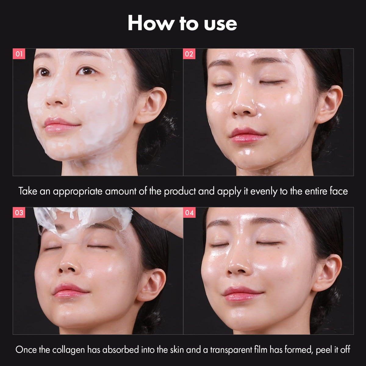 Tosowoong Real Collagen Fit Peel-Off Wrapping Mask, 50 ml