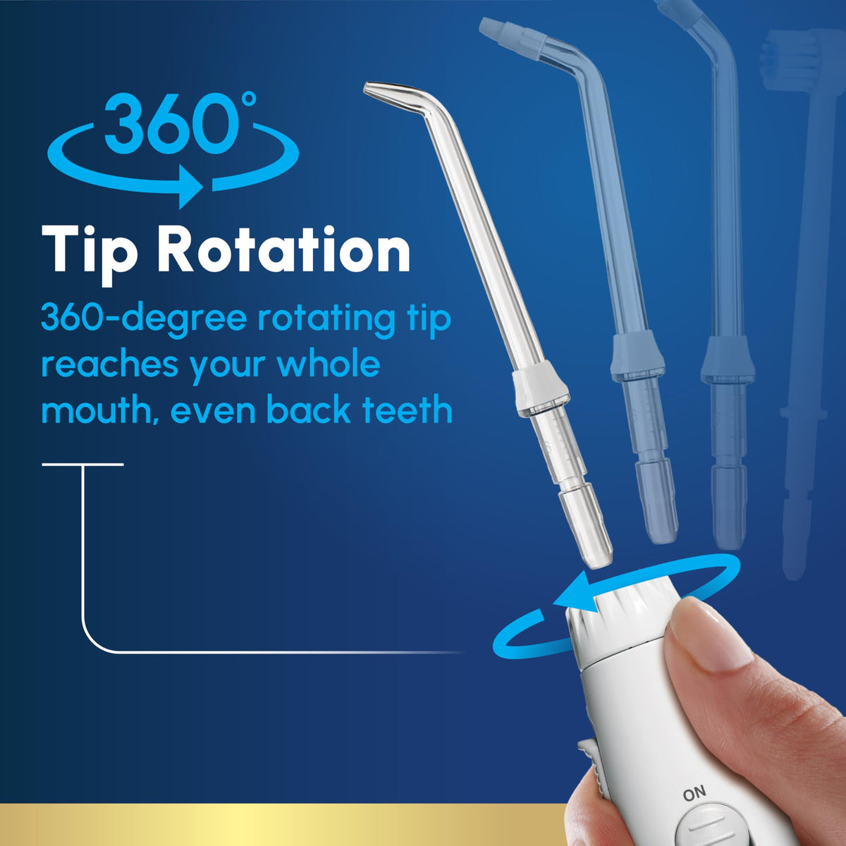 Waterpik Aquarius Water Flosser, White, WP-660