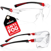 NoCry Clear Anti-Fog Safety Glasses