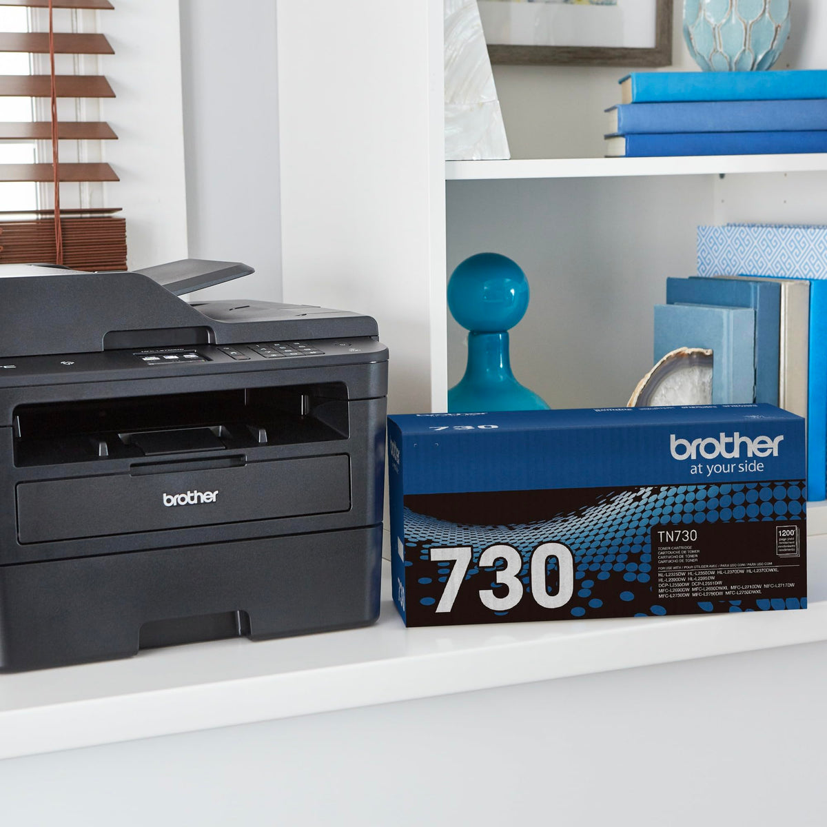 Brother TN730 High-Yield Black Toner Cartridge