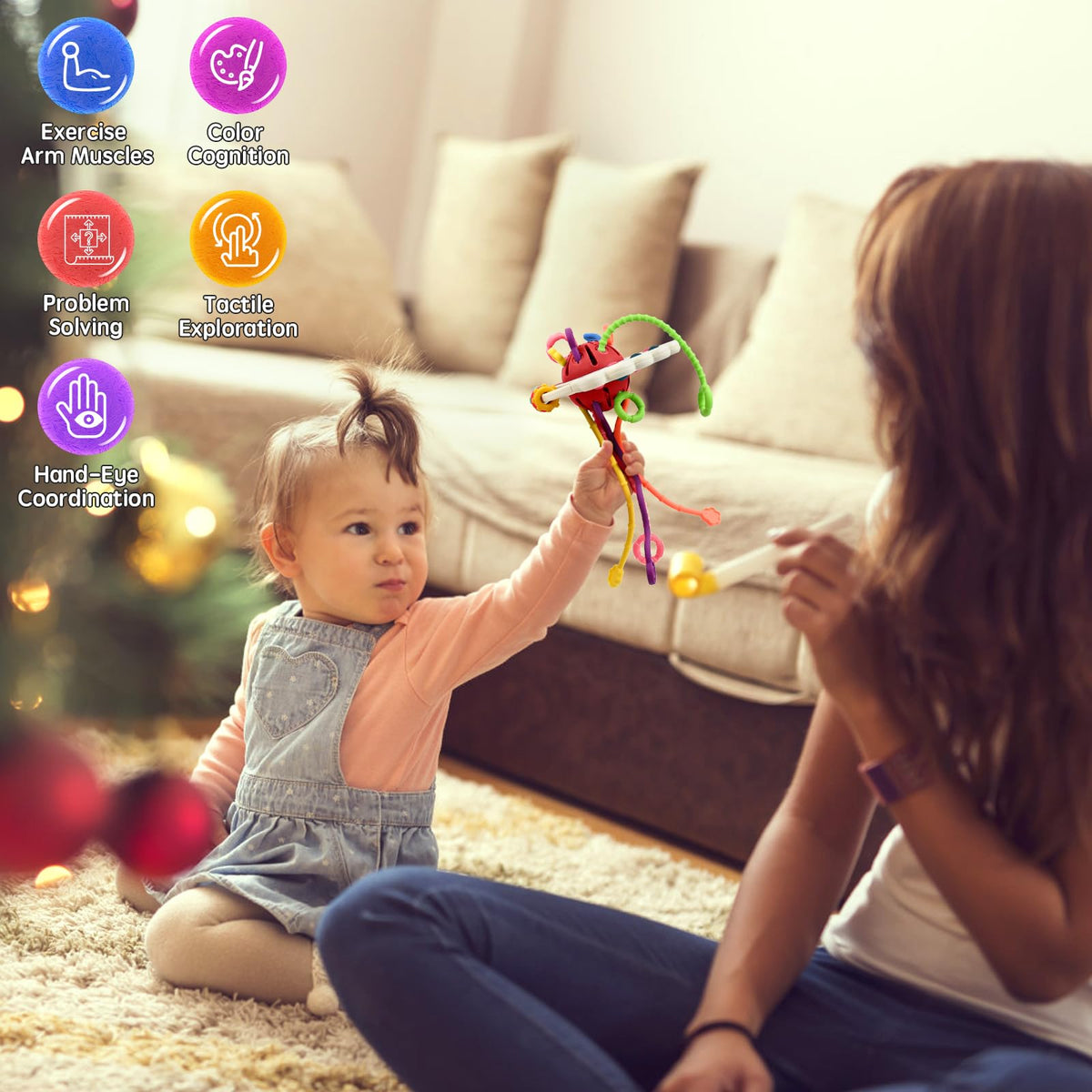 Sensory Montessori Toys for Baby, 18 Months+
