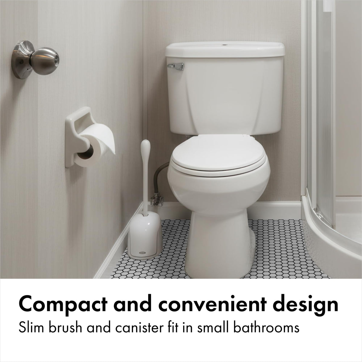 OXO Good Grips Hideaway Compact Toilet Brush