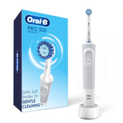 Oral-B Pro 300 Sensitive Clean Vitality Electric Toothbrush, White