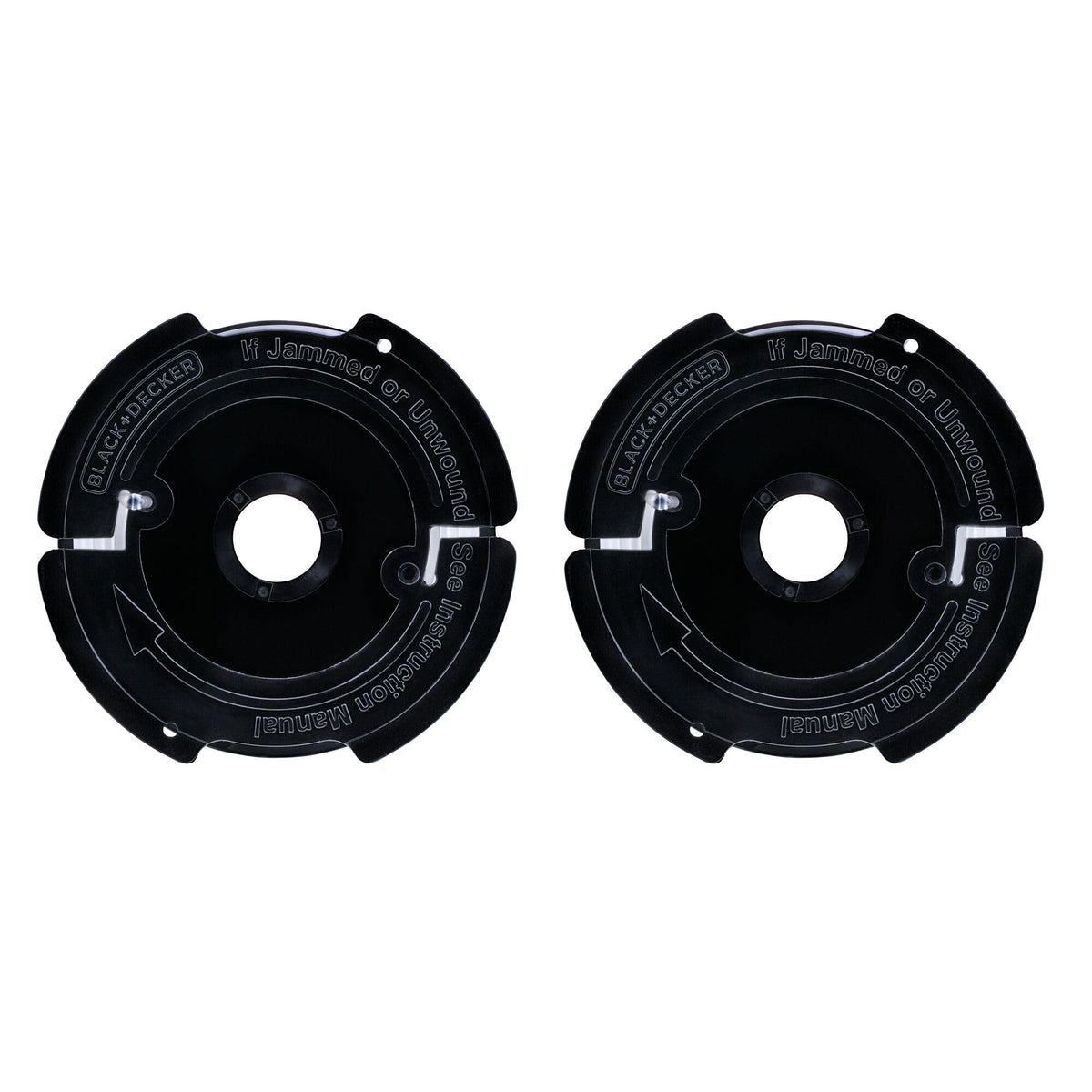 Black+Decker Trimmer Line Replacement Spool, 30 ft, 0.065 Inch, 2 Pack