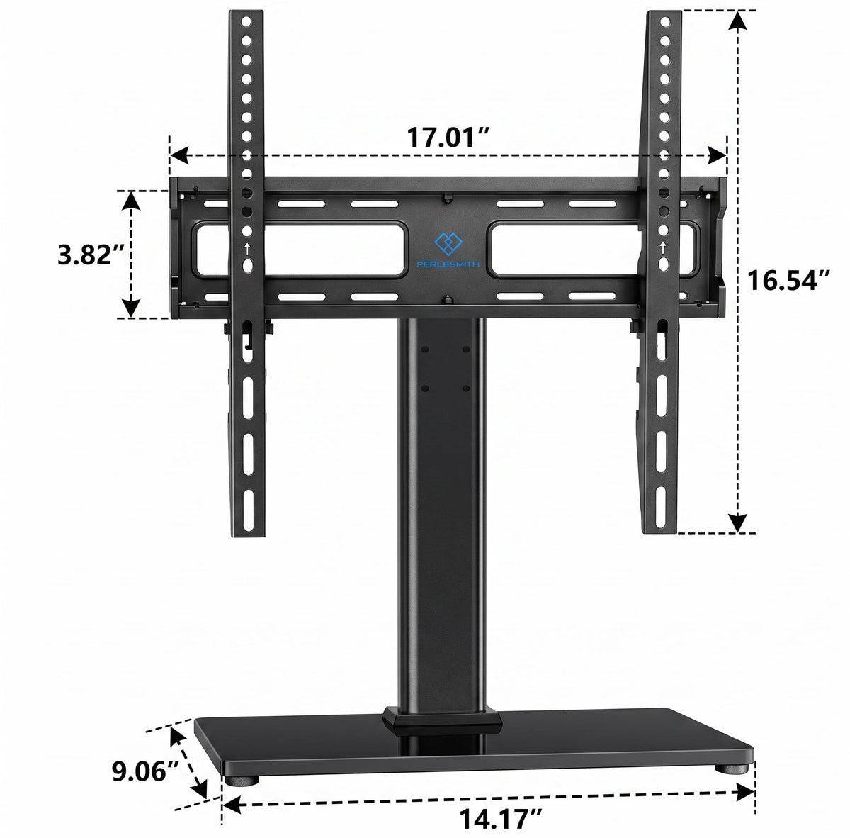 PERLESMITH Swivel Universal TV Stand for 24-60 Inch TVs (PSTVS09)