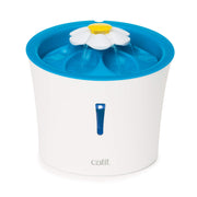 Catit LED Flower Cat Water Fountain, Blue, 3L