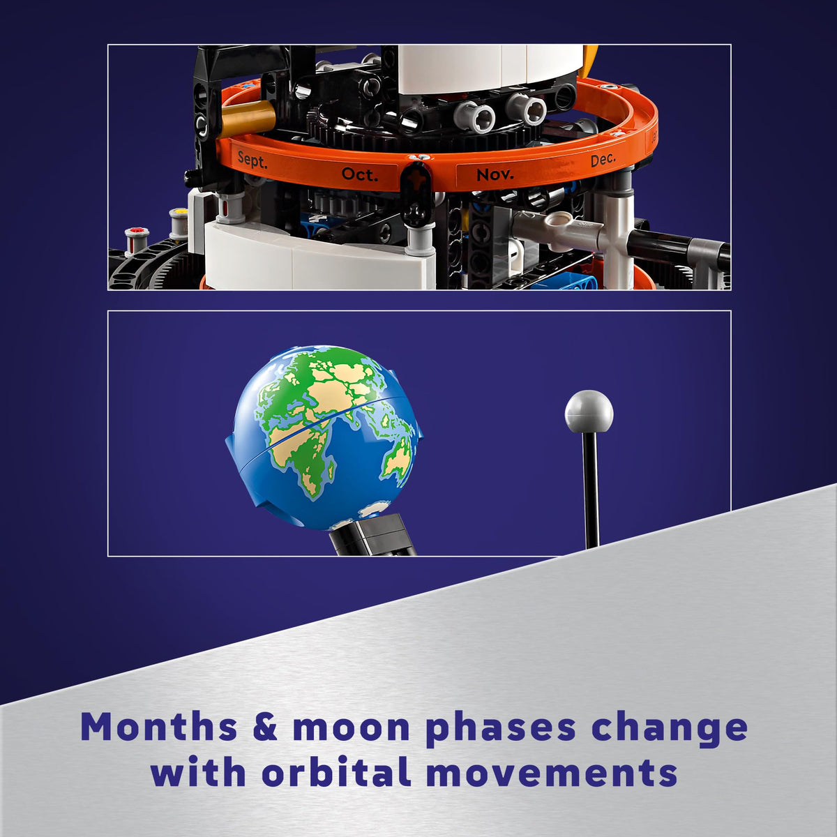 LEGO Technic Planet Earth and Moon in Orbit Building Set 42179