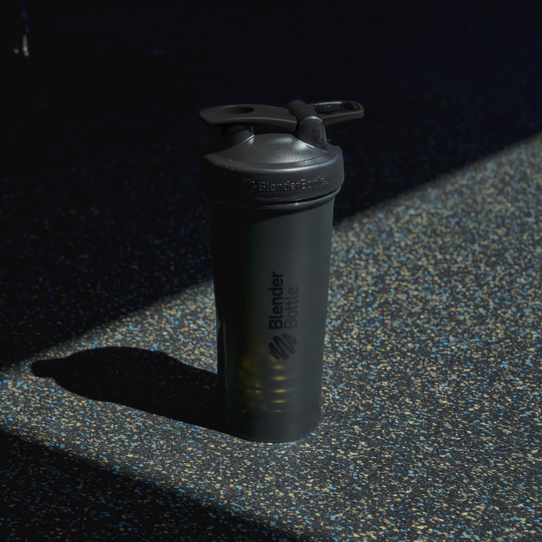 BlenderBottle Classic V2 Shaker Bottle, 45-Ounce, Black