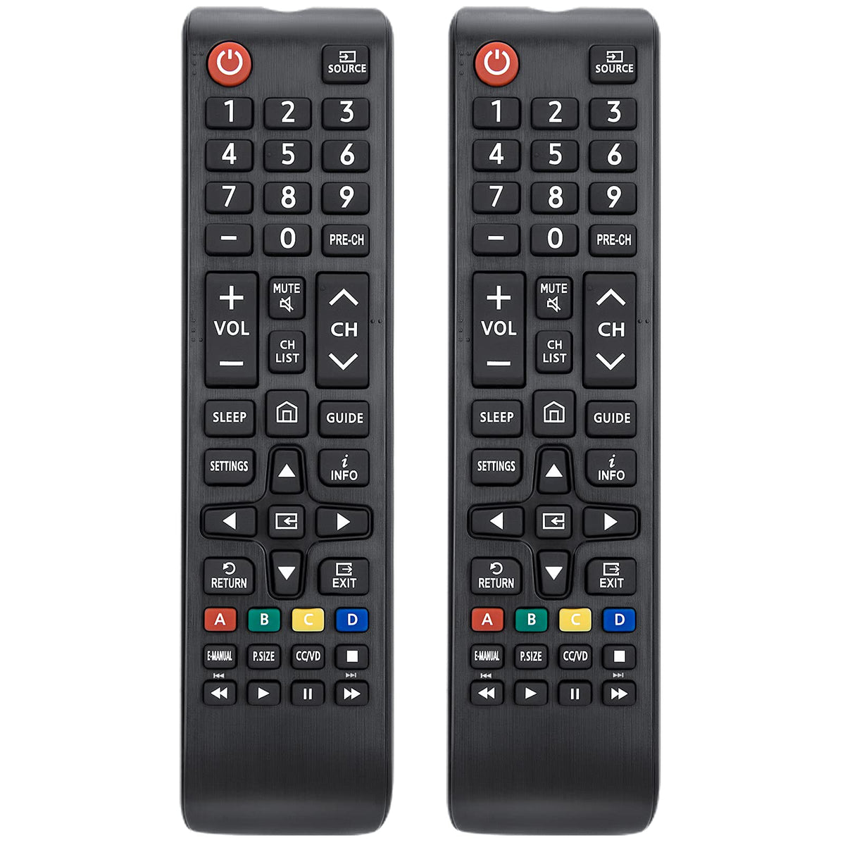 Universal Remote for Samsung TVs, 2 Pack