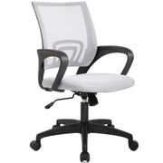 BestOffice Ergonomic Mesh Office Chair with Lumbar Support, White