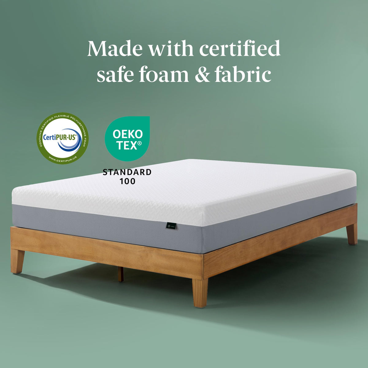 Zinus Green Tea Memory Foam Mattress, Full, 8 in