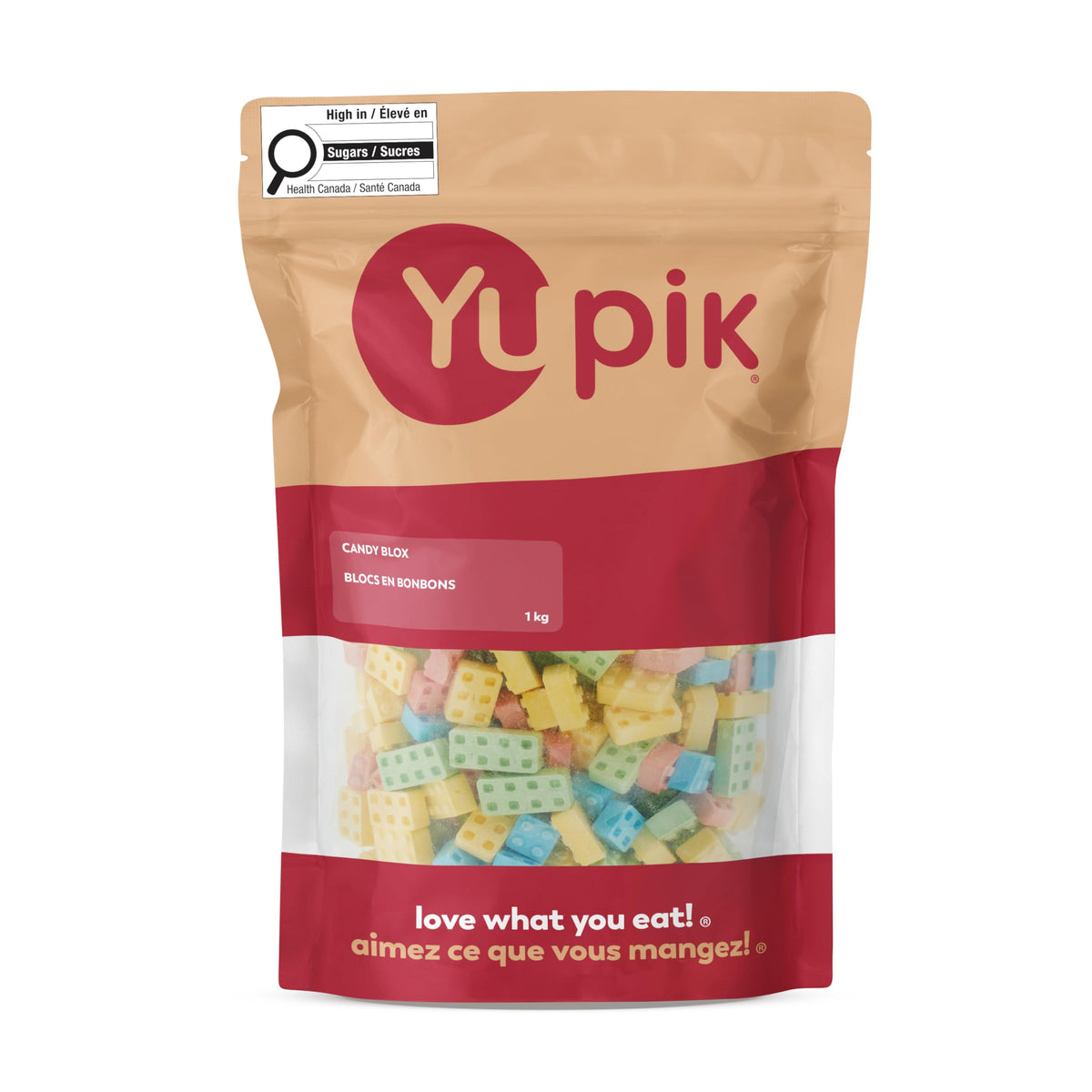 Yupik Candy Blox Pressed Candies, 1 kg