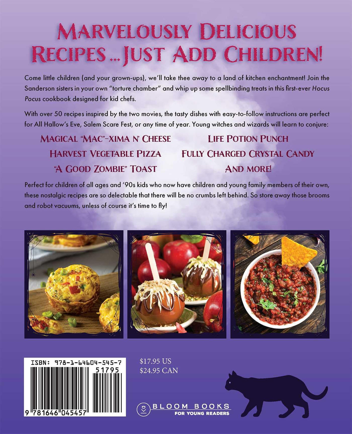 The Unofficial Hocus Pocus Cookbook for Kids, 50 Recipes