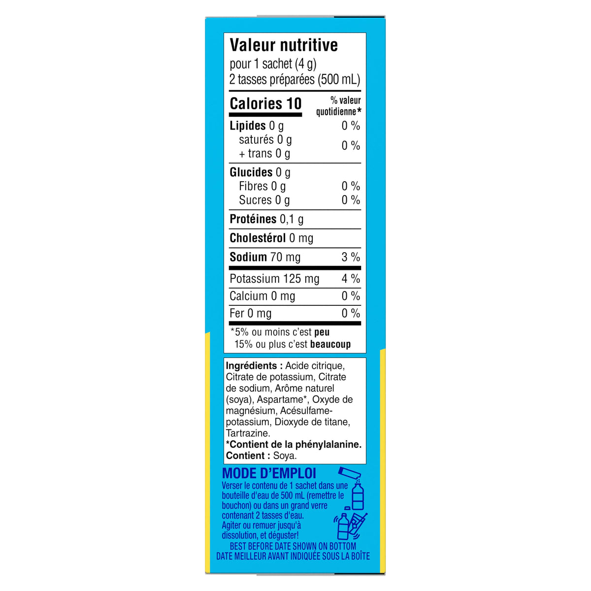 Mio Lemonade Powdered Drink Mix, 8 ct. Case