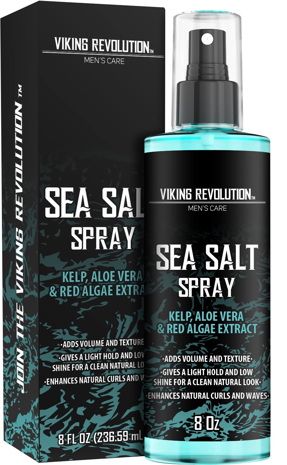 Viking Revolution Sea Salt Texturizing Spray, 240 ml
